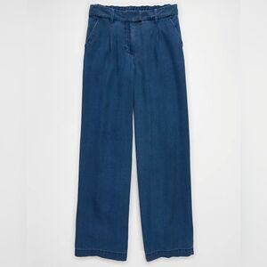 AE Dreamy Drape High-Waisted Wide-Leg Trouser